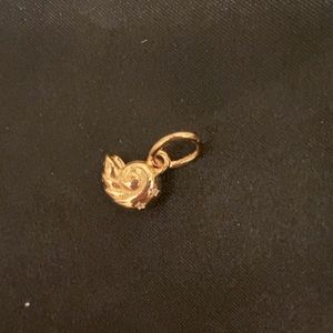 Little mermaid shell charm
